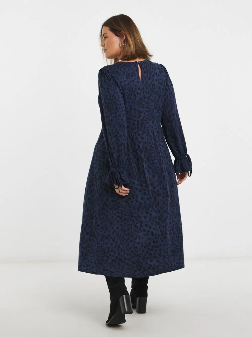 Hot Simply Be Blue Supersoft Midi Dress