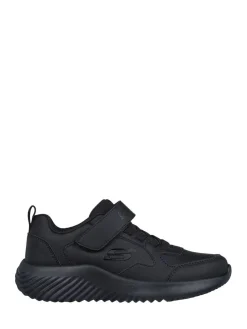 Skechers Black Bounder Power Study School Trainers^BOY School Shoes|Boys Shoes