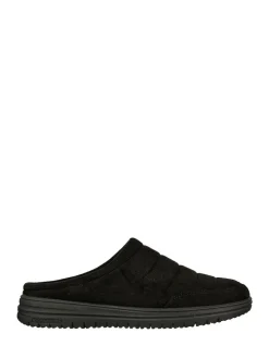 New Skechers Mens Murette Garvanza Slippers Black