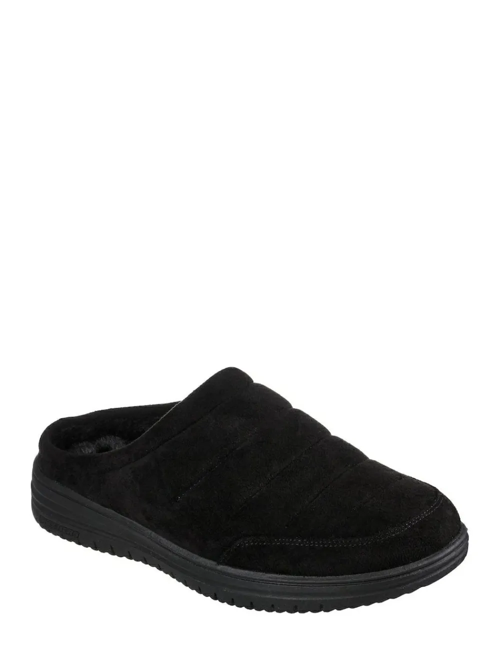 New Skechers Mens Murette Garvanza Slippers Black