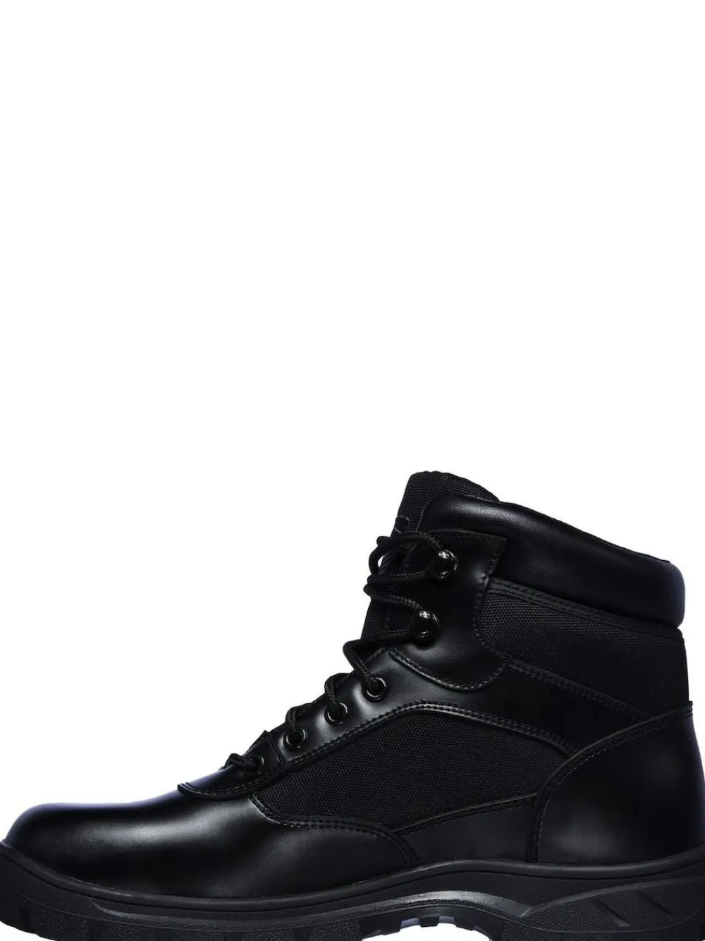 Skechers Black Mens Wascana Benen Waterproof Tactical Slip Resistant Boots^ Boots|Boots