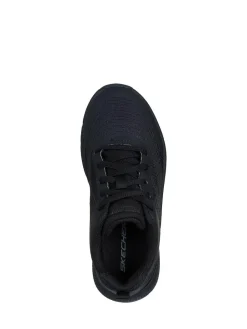 Outlet Skechers Black Microspec Advance Trainers