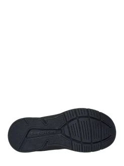Outlet Skechers Black Microspec Advance Trainers