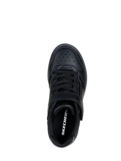 Skechers Black Quick Street Trainers^BOY School Shoes|Boys Shoes