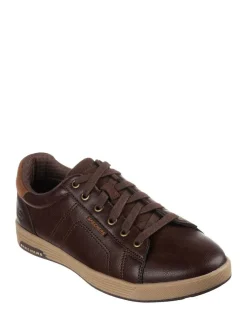 New Skechers Cavell Hensley Trainers Brown