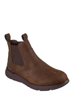 Skechers Brown Mens Augustino Boots^ Boots|Boots