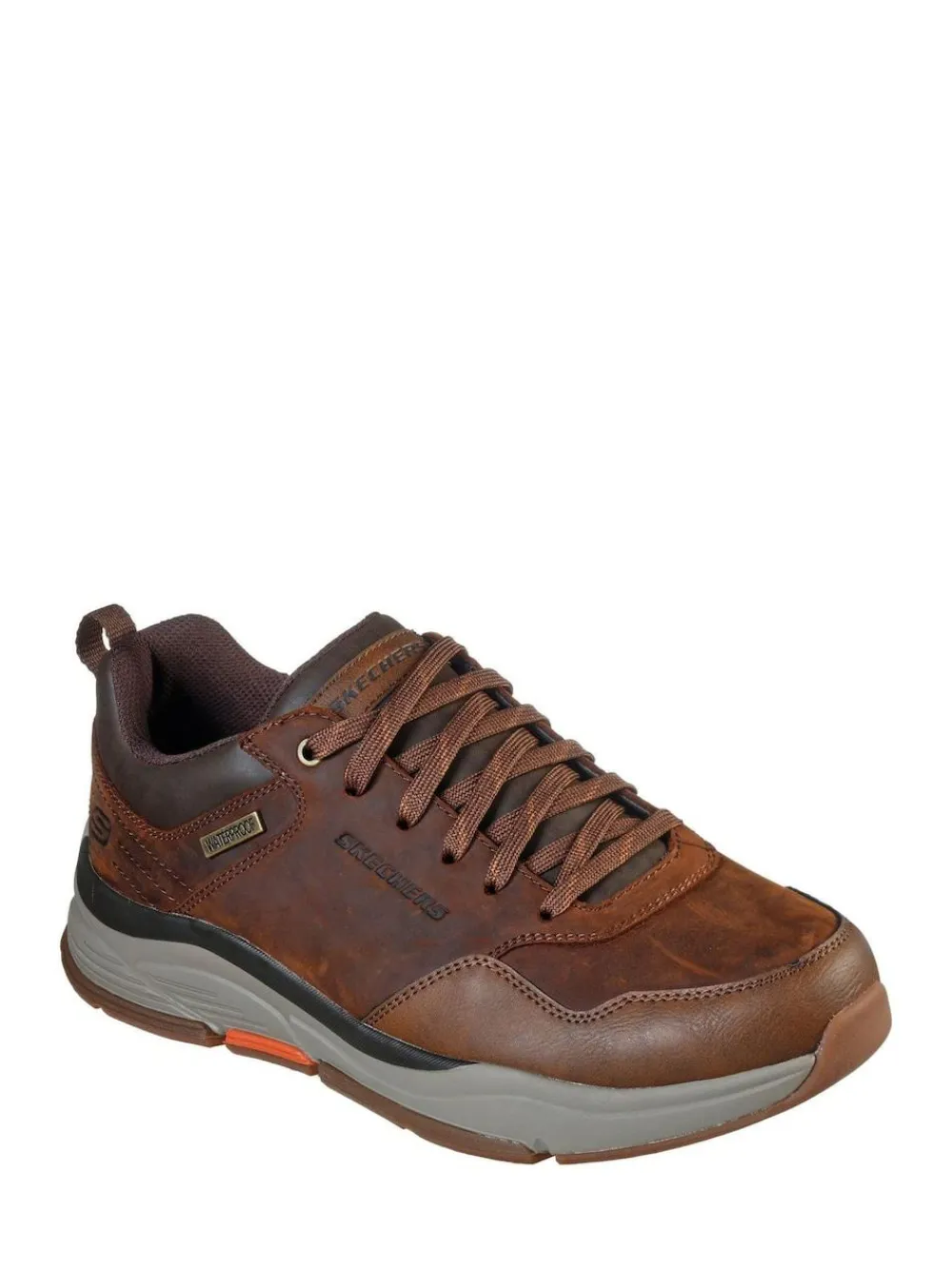 Skechers Brown Mens Benago Hombre Trainers^ Sneakers