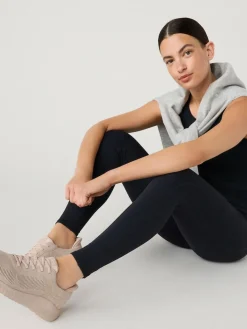 Clearance Skechers Light Natural BOBS Sport Squad Chaos Slip In Trainers