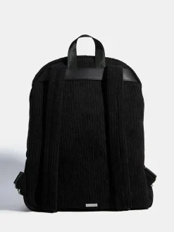 Hot Skinnydip Black Celestial Silver Cord Backpack