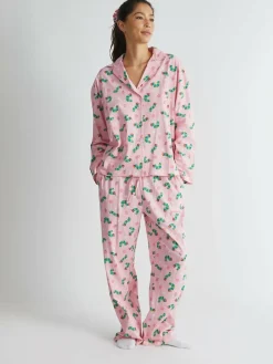 Skinnydip Pink The Very Hungry Caterpillar x Pyjama Set in Pink^Women Pyjamas|All Night & Lounge