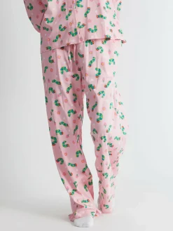 Skinnydip Pink The Very Hungry Caterpillar x Pyjama Set in Pink^Women Pyjamas|All Night & Lounge
