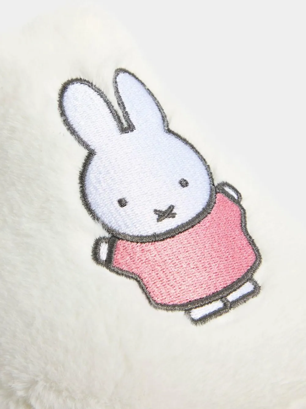 Online Skinnydip White Miffy x Pink Dress Slippers