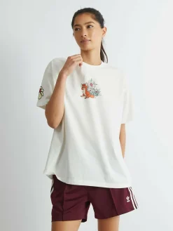 New Skinnydip White No Thoughts Just Vibes Sweatshirt