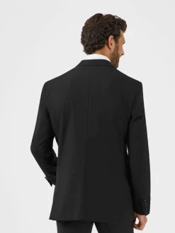 Skopes Black Double Breasted Sinatra Fit Dinner Suit Jacket^ Black Suits|Suits & Tuxedos