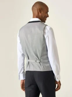 Skopes Newman Check Tailored Fit Suit Waistcoat^ Vests