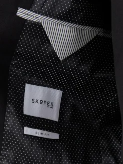 New Skopes Slim Fit Milan Suit Jacket Black