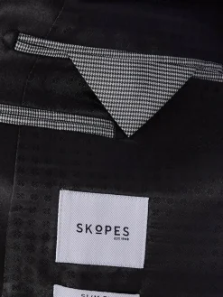 Discount Skopes Black Slim Sinatra Fit Dinner Suit Jacket