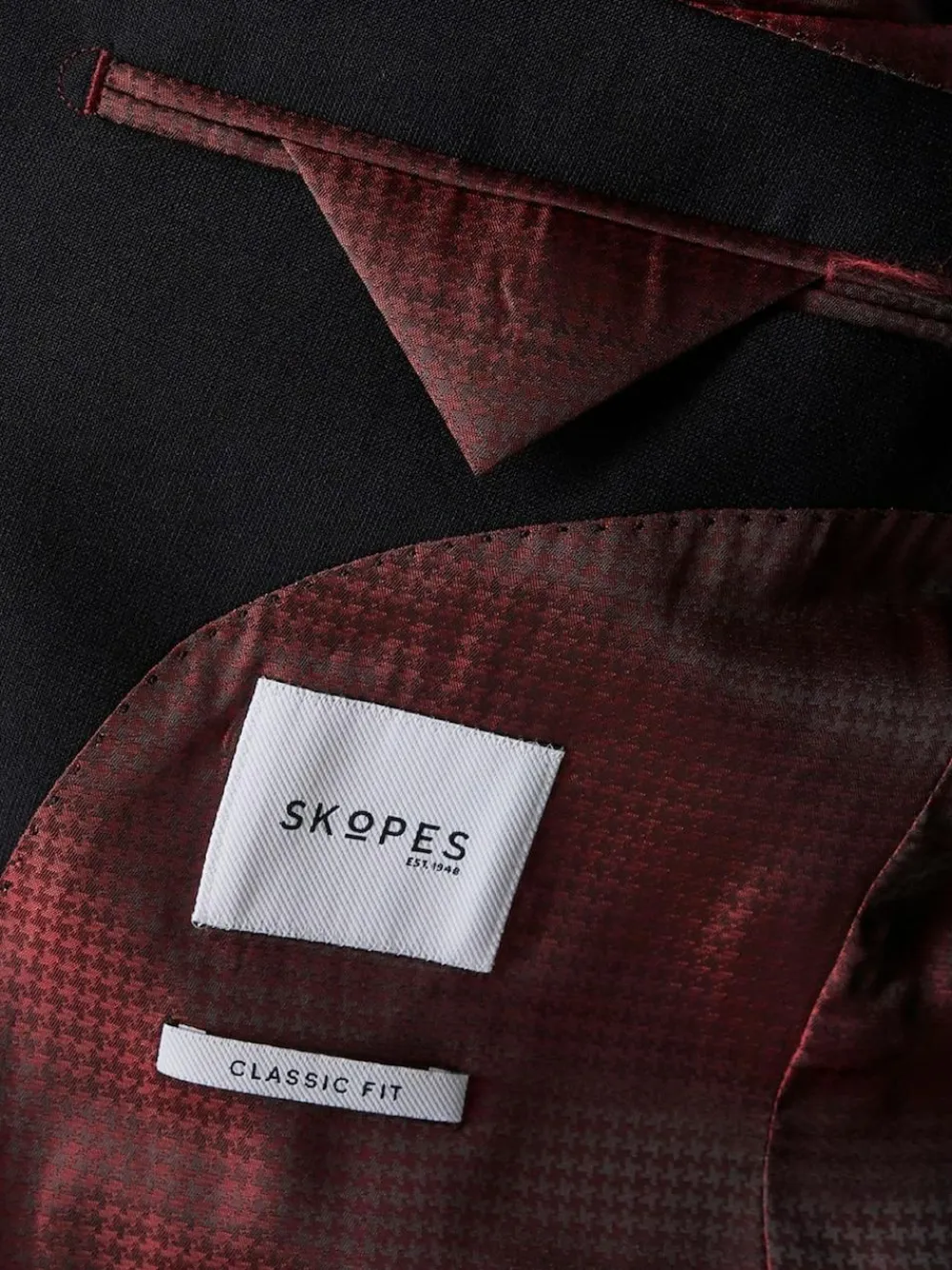 Skopes Wool Rich Darwin Suit Jacket^ Black Suits