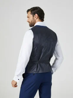 Discount Skopes Blue Kennedy Regular Fit Suit Waistcoat