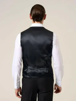 Best Skopes Party Paisley Waistcoat Blue