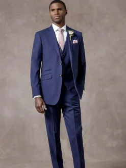 Skopes Blue Tailored Fit Wool Blend Joss Suit Jacket^ Blue Suits