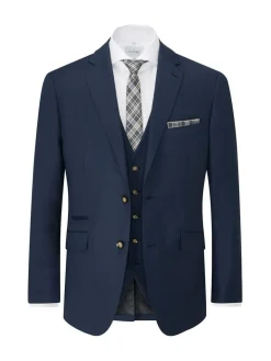 Skopes Blue Tailored Fit Wool Blend Joss Suit Jacket^ Blue Suits