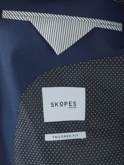 Skopes Blue Tailored Fit Wool Blend Joss Suit Jacket^ Blue Suits