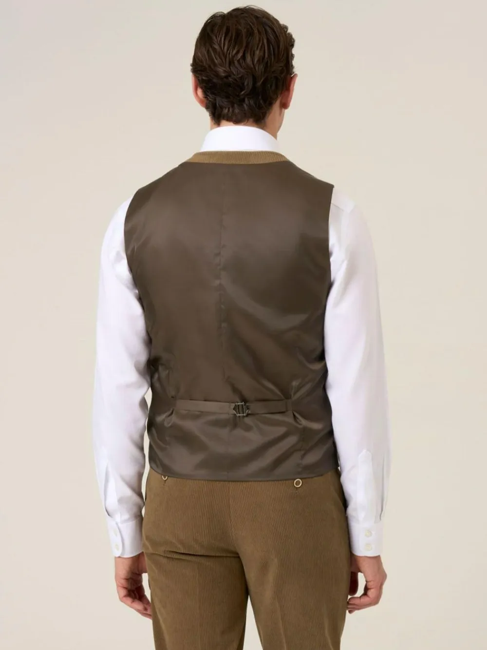 Skopes Dorsey Suit Corduroy Waistcoat^ Vests