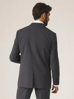 Outlet Skopes Tailored Fit Madrid Suit: Jacket Dark Grey