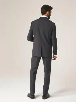 Outlet Skopes Tailored Fit Madrid Suit: Jacket Dark Grey