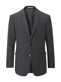 Outlet Skopes Tailored Fit Madrid Suit: Jacket Dark Grey