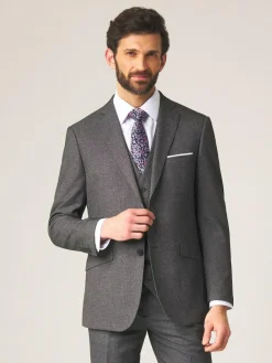 Hot Skopes Dark Grey Tailored Harcourt Suit Jacket