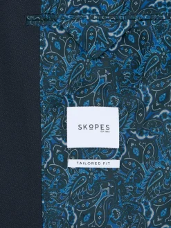 Skopes Dark Navy Blue Tailored Harcourt Suit Jacket^ Suits & Tuxedos|Blue Suits