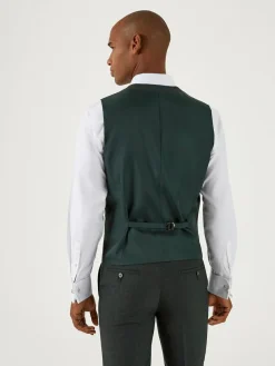 Discount Skopes Green Single Breasted Harcourt Single Breasted Tailored Fit Suit Waistcoat