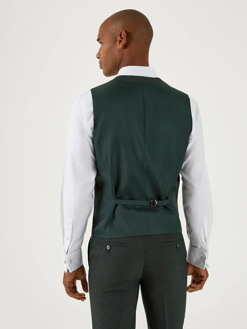 Discount Skopes Green Single Breasted Harcourt Single Breasted Tailored Fit Suit Waistcoat
