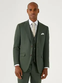 Skopes Green Tailored Fit Harvey Suit: Jacket^ Suits & Tuxedos