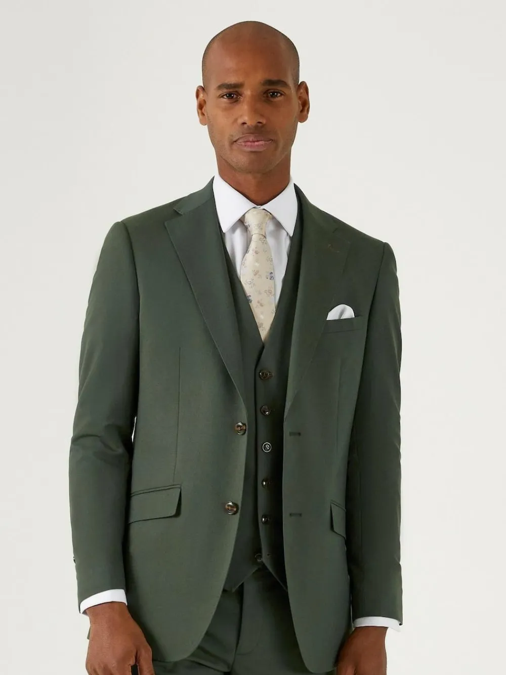 Skopes Green Tailored Fit Harvey Suit: Jacket^ Suits & Tuxedos