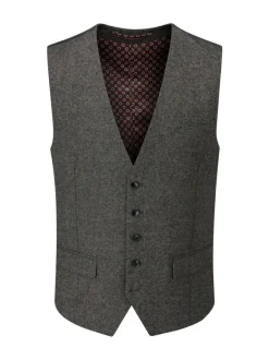Skopes Fox Textured Suit Waistcoat^ Vests