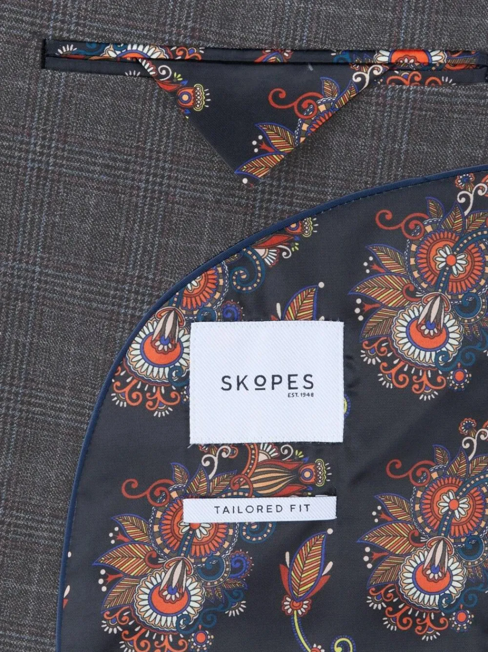 Skopes Grey Jacob Suit Tailored Jacket^ Grey Suits