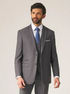 Skopes Tailored Fit Madrid Suit: Jacket^ Grey Suits|Suits & Tuxedos
