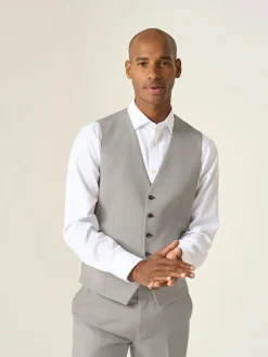 Clearance Skopes Redding Tailored Fit Suit Waistcoat Natural