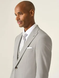 Skopes Slim Tailored Fit Redding Suit: Jacket Natural