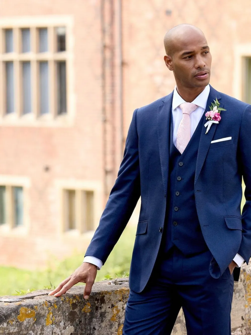 Clearance Skopes Navy Blue Tailored Harcourt Suit Jacket