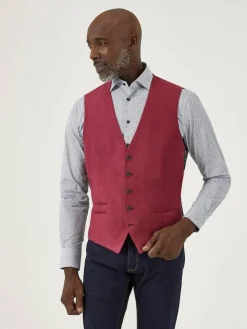 Discount Skopes Pink Camplin Regular Fit Waistcoat
