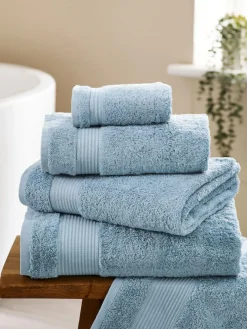 Best Next Sky Blue Egyptian Cotton Towel