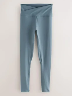 Clearance Next Balance Wrap Front Yoga Leggings Slate Blue