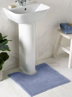 Clearance Next Slate Blue Bobble Pedestal Mat