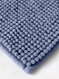 Clearance Next Slate Blue Bobble Pedestal Mat