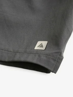 New Next 5 Inch Active Gym Sports Shorts Slate Grey