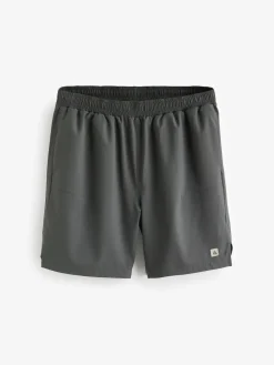 New Next 7 Inch Active Gym Sports Shorts Slate Grey